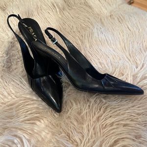 Prada black heels